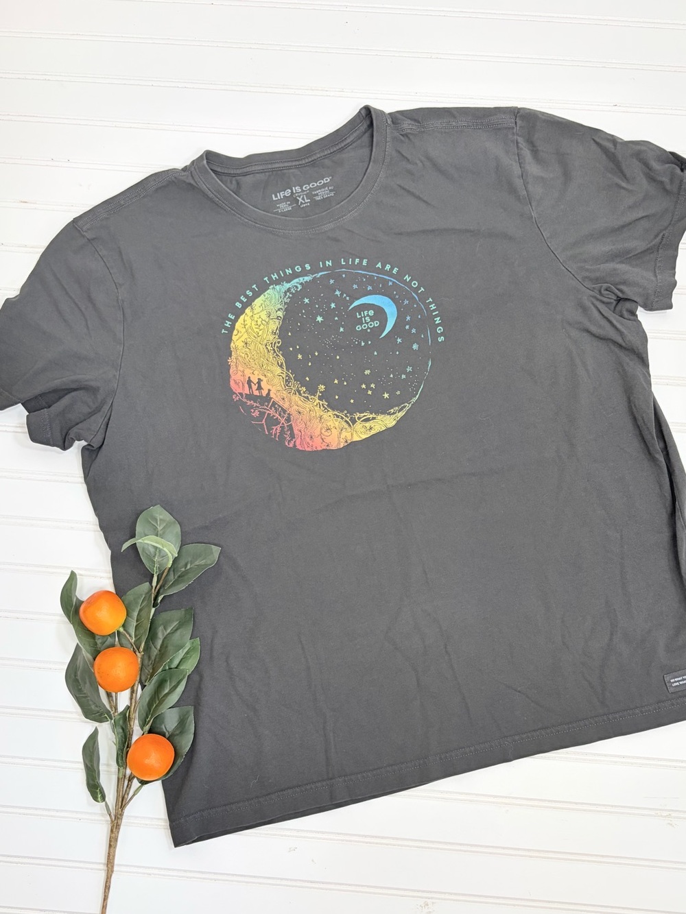 Life is Good Moon Best Things In Life Crusher Tee